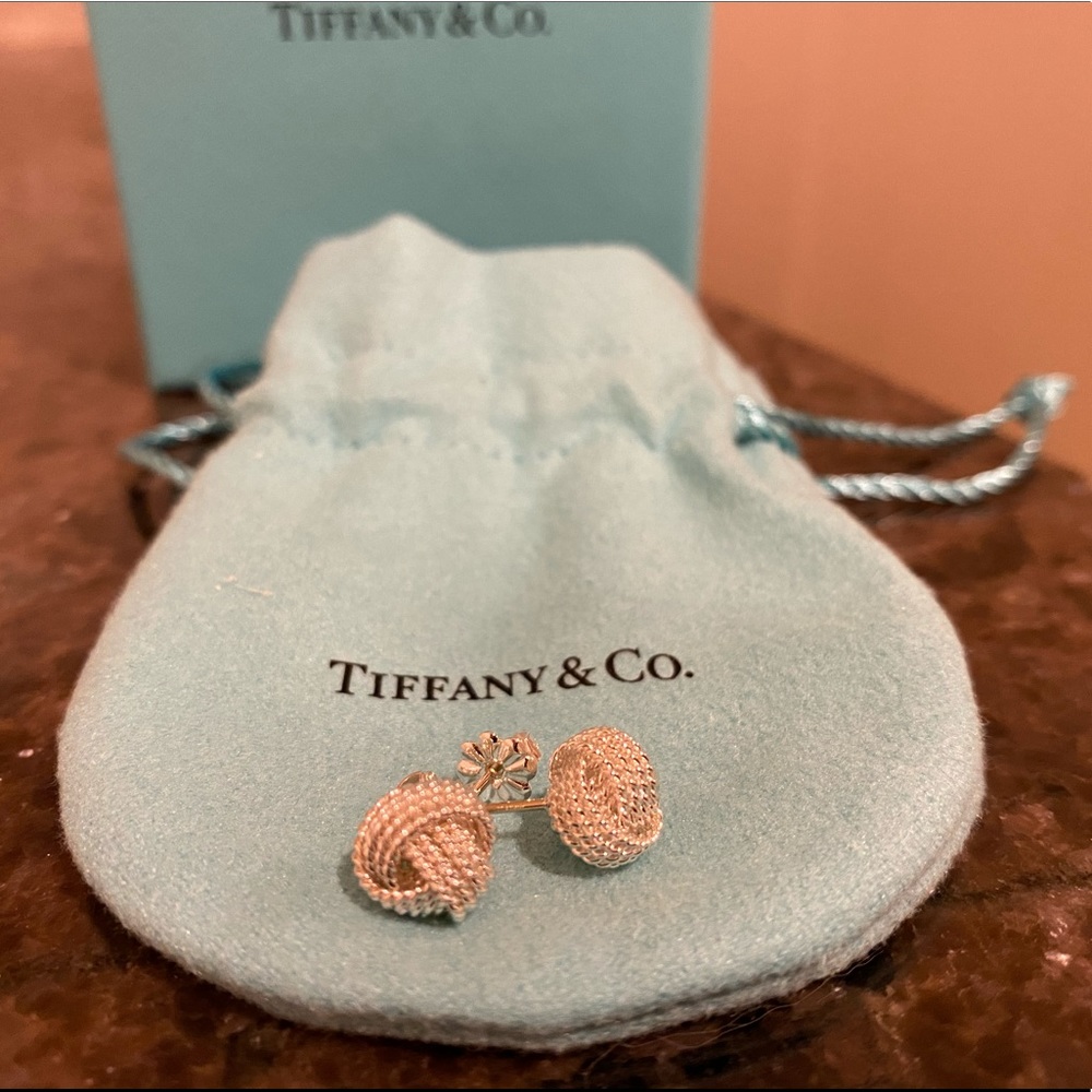 Tiffany & Co. Twist Knot Earrings